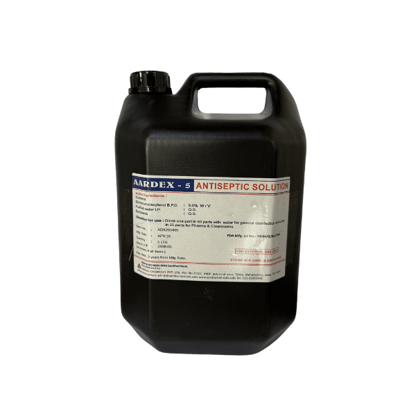 Aardex 5 - Antiseptic Solution Manufacturer in India - aarsha chemicals