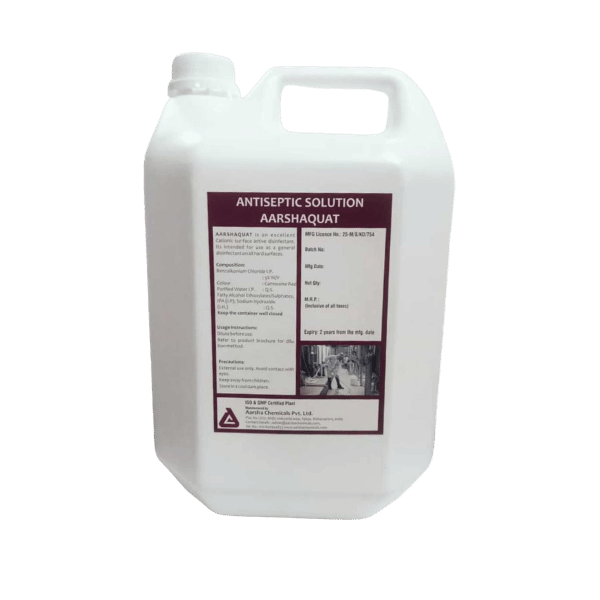 Aarshaquat - Leading Surface Disinfectant Manufacturer in India - aarsha chemicals
