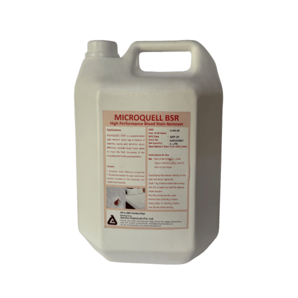 Microquell BSR - Blood Stain Remover Manufacturer in India - aarsha chemicals