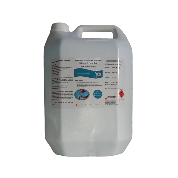 Microquell Hand Rub - Hand Rub Manufacturer in India - Aarsha Chemicals
